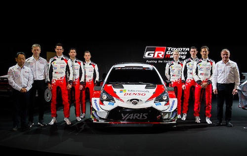 TOYOTA GAZOO Racing World Rally Team at Tokyo Auto Salon to Launch the 2020 WRC Season