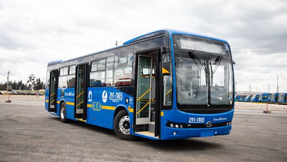 BYD Delivers Largest Pure Electric Bus Fleet in Colombia