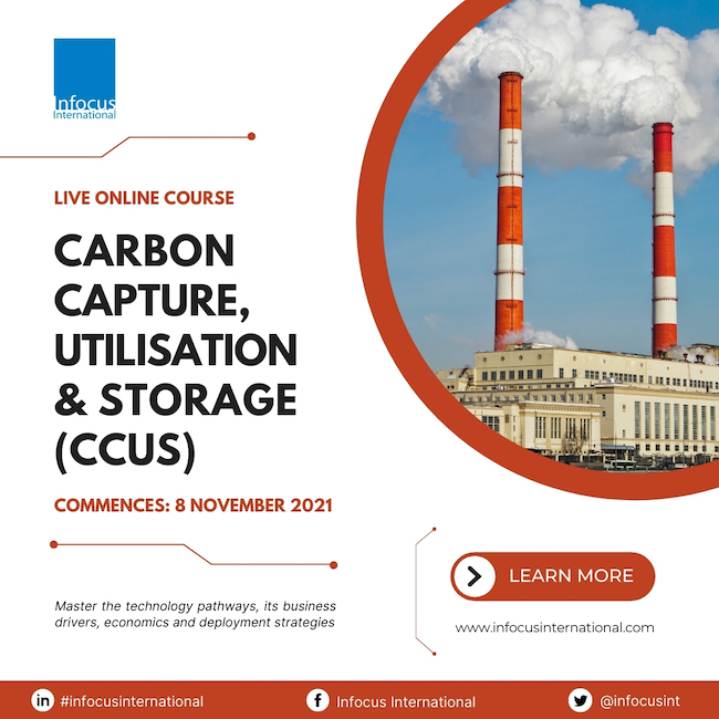 Brand New Online Workshop on Carbon Capture, Utilisation and Storage (CCUS) is Now Open for Registration