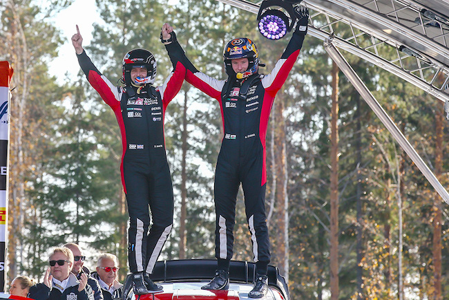 Flying Evans delivers another home win for the Toyota Yaris WRC