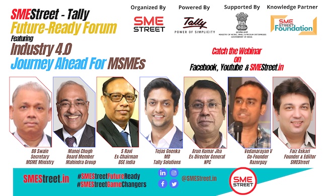 SMEStreet and Tally Solutions Join Hands for National Productivity Day's Exclusive Webinar on Industry 4.0