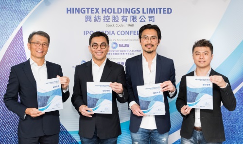 Hingtex Holdings Limited Announces Details of Proposed Listing on the Main Board of The Stock Exchange of Hong Kong Limited