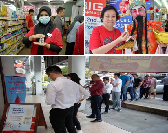 Malaysians Rush for Anti-Virus Sanitiser, NatShield(TM), after Pharmacies Restock on Concerns of Spread of Deadly Disease