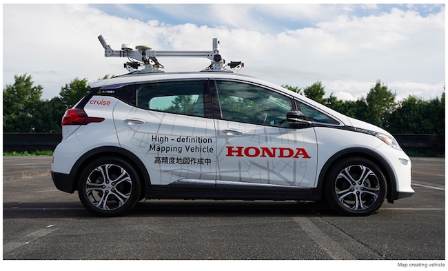 Honda to Start Testing Program in September Toward Launch of Autonomous Vehicle Mobility Service Business in Japan 