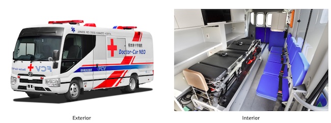 Japanese Red Cross Kumamoto Hospital and Toyota to Begin Utilization Demonstration of the World's First Fuel Cell Electric Vehicle Mobile Clinic