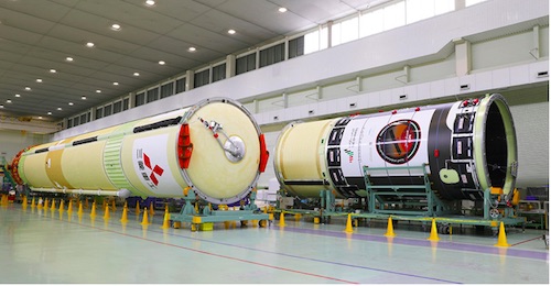 MHI Ships the Core of the H-IIA Launch Vehicle (H-IIA No.42) from Nagoya Aerspace Systems Works Tobishima Plant
