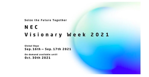 NEC to host NEC Visionary Week 2021
