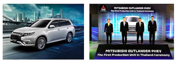 MITSUBISHI MOTORS Starts First Overseas Production of OUTLANDER PHEV in Thailand