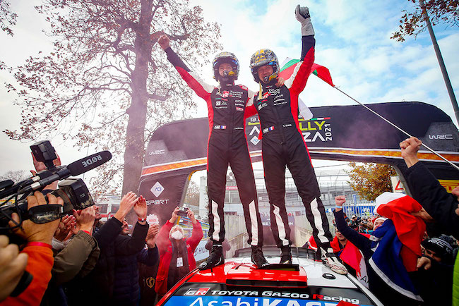 Ogier, Ingrassia and TOYOTA GAZOO Racing Crowned 2021 Champions