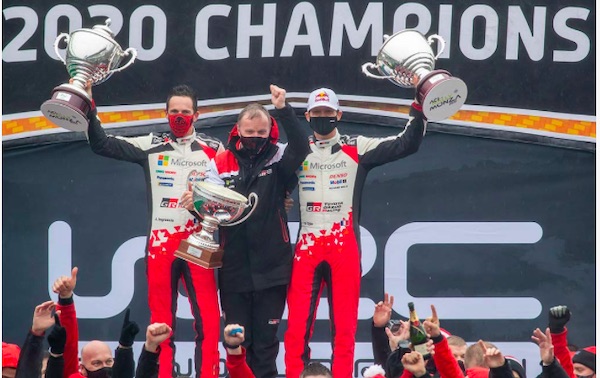 Ogier and Ingrassia Become Seven-Time World Champions With Toyota Gazoo Racing