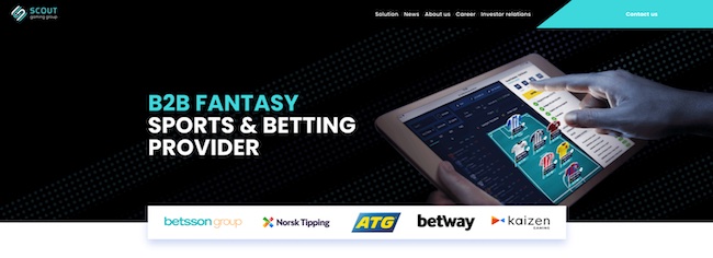Scout Gaming the Leading Provider of B2B Daily Fantasy Sports Enters US Market via Partnership with SCCG.