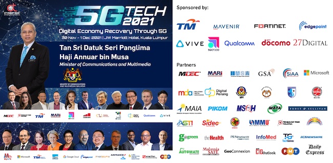 CT Event Asia to Host 5G TECH 2021