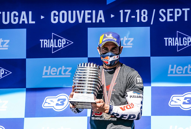Honda: Toni Bou Wins 15th Consecutive FIM Trial World Championship Title