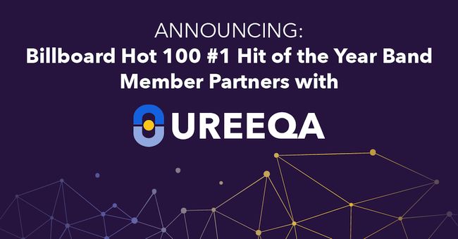 Billboard Hot 100 #1 Hit of the Year Band Member Partners with UREEQA