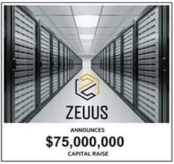ZEUUS Inc.宣布根據條例A向證券交易委員會（SEC）提交關於表1-A的發行聲明，以融資7500萬美元