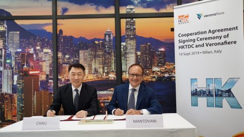 HKTDC extends partnership with Veronafiere to 2021