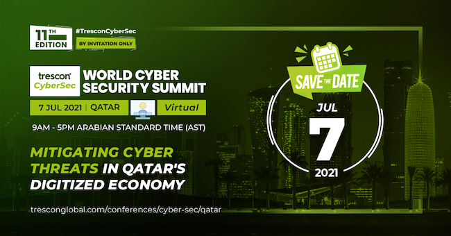 Experts to navigate Qatar's National Cyber Security Strategy at Trescon's World Cyber Security Summit
