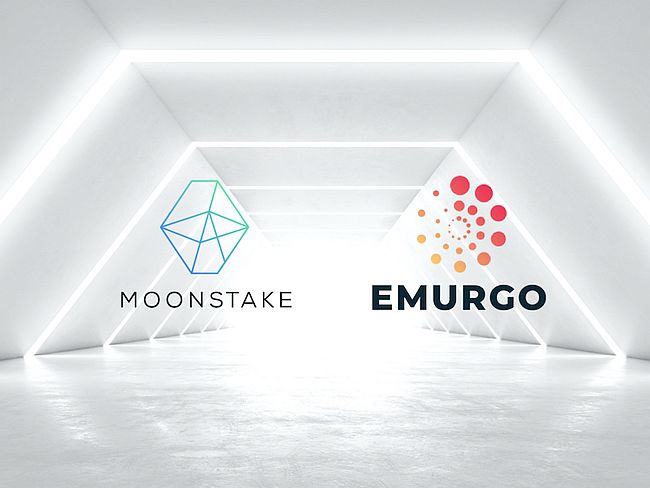 Moonstake partners EMURGO, founding member of Cardano Protocol