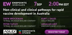 Agilex Biolabs Partners with Endpoints News for the First Webinar on Rapid Vaccine Development in Australia