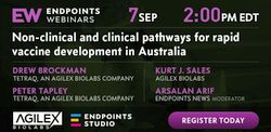 Agilex BiolabsがEndpoints Newsと提携し、オーストラリアにおける迅速なワクチン開発に関する初のウェビナーを開催
