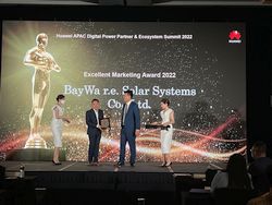 BayWa r.e. thắng lớn tại Hội nghị đổi mới kỹ thuật số Huawei APAC 2022