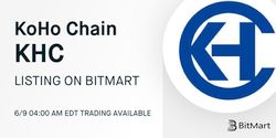 KoHo Chain to List on BitMart Exchange