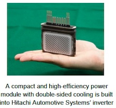 Hitachi Automotive Systems' EV Inverter Adopted for the e-tron, Audi's First Mass Production Electric Vehicle
