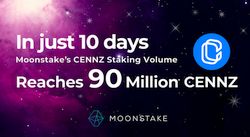 문스테이크의 CENNZ 스테이킹 풀 지원 개시 10일만에 60억원 돌파