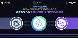 Moonstake가 Polygon 네트워크에서 ORBS 스테이킹을 지원 발표
