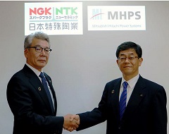 NGK SPARK PLUG and Mitsubishi Hitachi Power Systems Conclude an Agreement