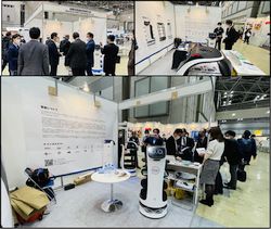 Pudu Roboticsが日本HCJ展示会に、最新式の配膳ロボットと消毒ロボットを展示