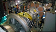MHPS Beats Original Estimates for Upgrading the H-100 Gas Turbine by 24 Days