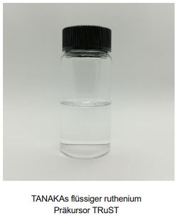 Neues Verfahren von TANAKA erzeugt ultradünne Ruthenium-Halbleiterschichten von hoher Qualität