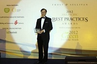 中信國際電訊CPC榮獲2012 Frost & Sullivan亞太最佳實踐獎 ─ 大中華區「基建即服務」年度最佳新興供應商 