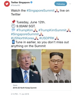Follow and Watch the #TrumpKimSummit Through a Wide Range of News Partners on Twitter