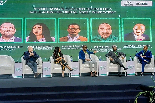 Dig Nig.Panel.650 Digital Nigeria 2022, Day 2: Blockchain Adoption Can Increase Nigeria's GNP, If...
