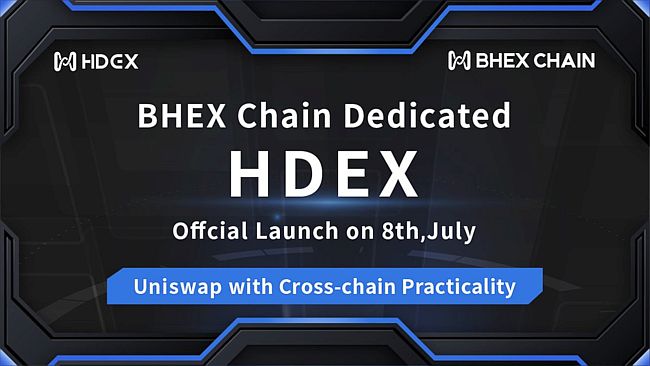 BlueHelix Group (BHEX) releases HDEX, world's first decentralized trading platform to support cross-chain deposit/withdrawal and trading any asset