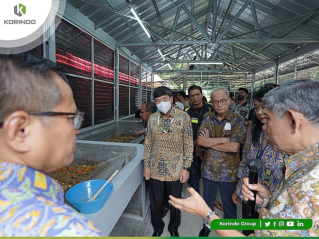 Korindo Group Initiates First Rest Area with Bioconversion Facility in Indonesia