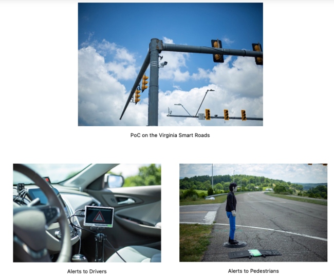 Low %20NECVirginia NEC and Virginia Tech Transportation Institute demonstrate intersection safety using AI-based video analytics