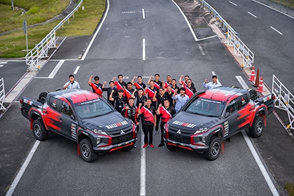 Team Mitsubishi Ralliart Heads to Asia Cross Country Rally 2022 with the Triton - Rally to Start on November 21