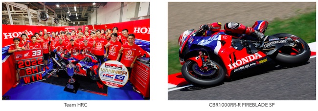 Team HRC Wins 43rd Suzuka 8 Hours Endurance Race