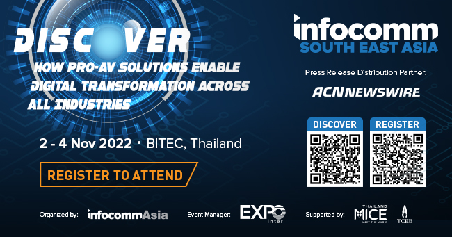 InfoComm Southeast Asia Back In-person
