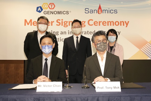 ACT Genomics and Sanomics Merge to Unleash Hong Kong's Global Potential in Healthcare Technology