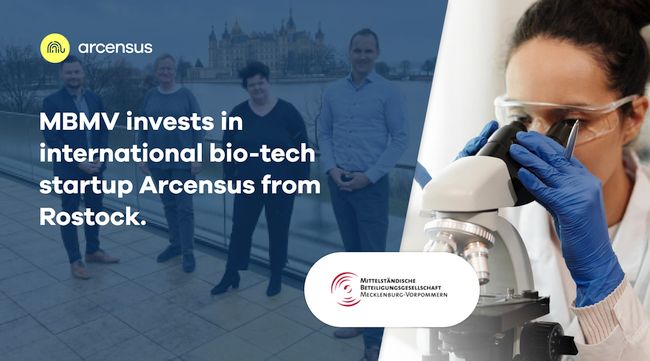 MBMV invests in international bio-tech startup Arcensus GmbH