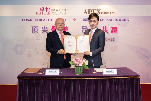 卓悅與香港頂尖醫美專家黃和遠醫生簽訂戰略合作諒解備忘錄 共同拓展醫美業務