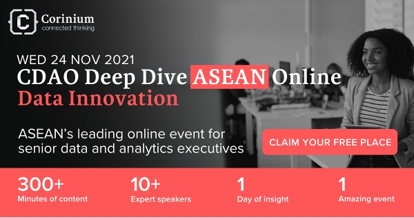 Corinium Presents CDAO Deep Dive ASEAN Online: Data Innovation
