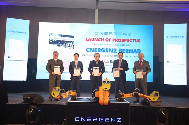 CNERGENZ Berhad launches Prospectus for ACE Market IPO