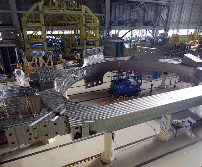 MHI Completes Four TF Coils for ITER