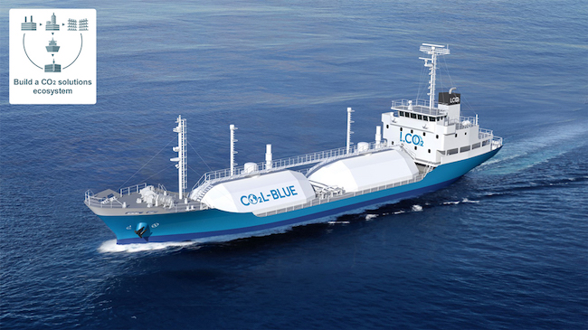 Mitsubishi Shipbuilding Concludes Agreement on Construction of World's First Demonstration Test Ship for Liquefied CO2 Transportation