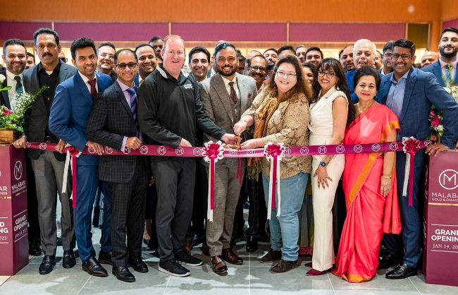 Malabar Gold & Diamonds Continues Rapid Expansion; Opens its 300th Global Showroom in Dallas, USA